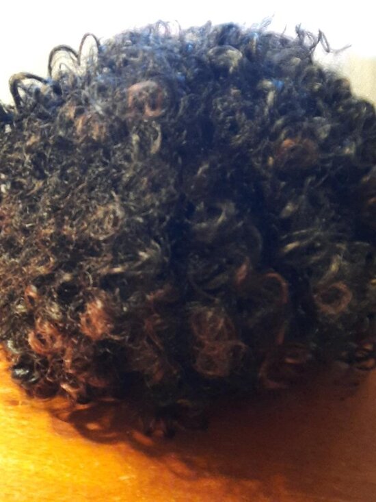 NEW TAG ! Queen\'s Choice 15 Inch Short Hair Spiral Curly Wig Dark Brown